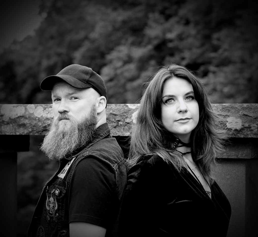 Portrait photo of John and Sophie from Hand of Kalliach